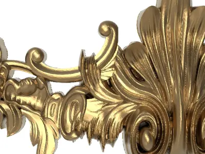  decorative pattern ready for 3D printing 3D model