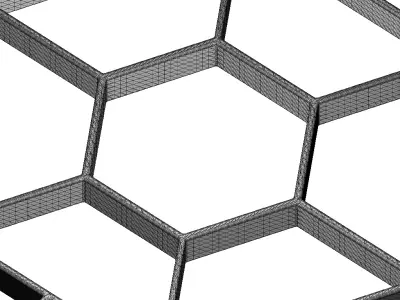 Fancy Window Grill 3D print model