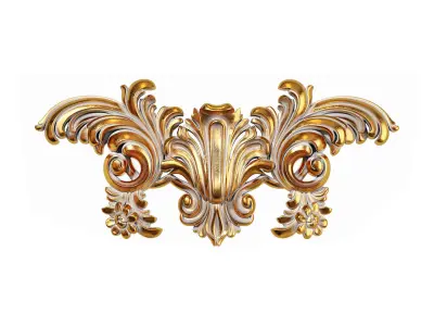 Classic carved 141 3D model