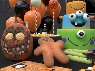 Halloween Decorations Collection 