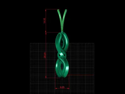 Pendant 5462 3D print model