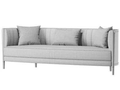 caracole oxford sofa 3D model