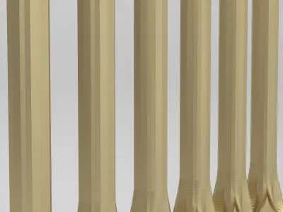 Twisted Baluster 3D model