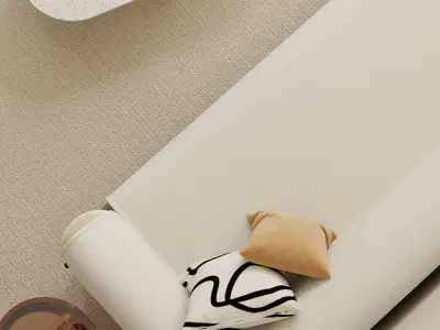  Century interior scene 3D model