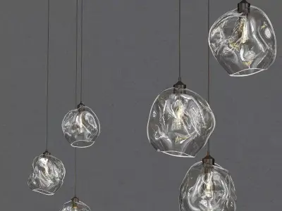 Modern Ceiling Lights 3D model