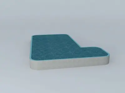 Pool Overflow Free 3D model