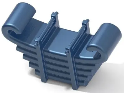 Kids Engineering Leaf Spring 3D print model