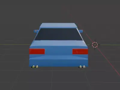Car low poly Low-poly 3D model by mustafaurga91