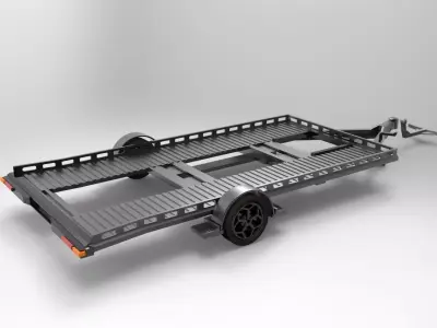 Trailer 3D print model