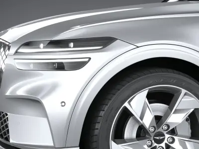 Genessis Electrified GV70 2023 3D model