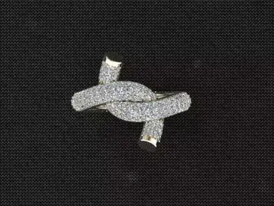 Jewellery Ring women 3D print model