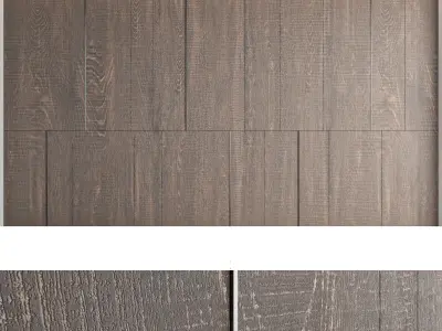 Decorative wall panels set 32 3D model