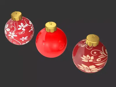 Christmas Balls 3D model