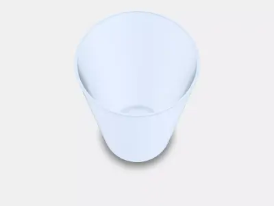 IKEA 365 Glass Low-poly 3D model