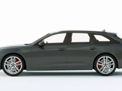 Audi S6 Avant 2020 3D model
