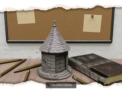 The scenic Calendar Bundle 3D Model Collection