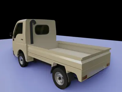TATA ACE 3D MODAL Low-poly 3D model
