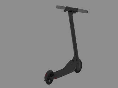 Electric Scooter 3D model