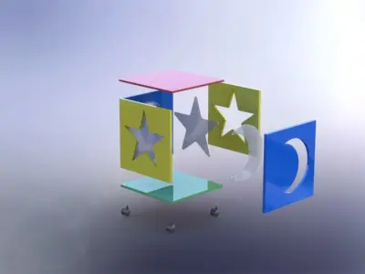 Star box-2 Free 3D model