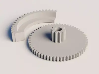  VAG throttle EGR repair kit 3D print model