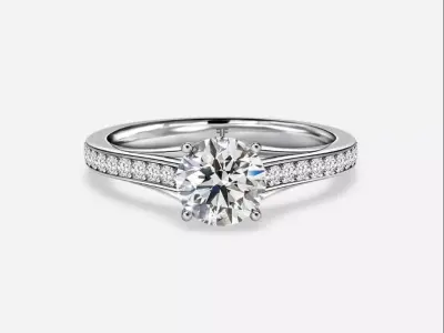 Engagement ring  16 3D print model