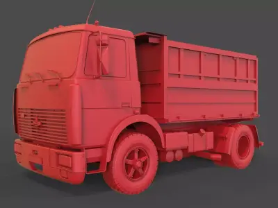 Maz 5551 3D print model