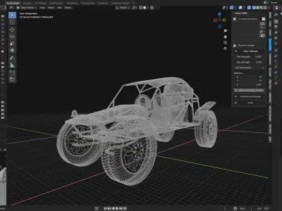 Dune Buggy 3D model