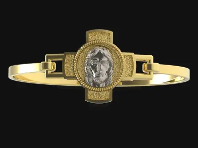 BRACELET CROSS N - 16 3D print model
