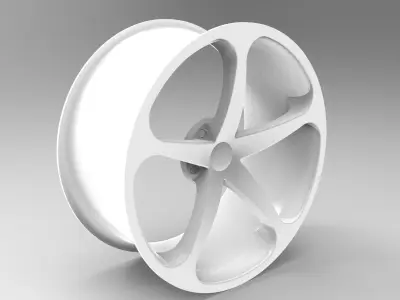 Car Rim 3D model