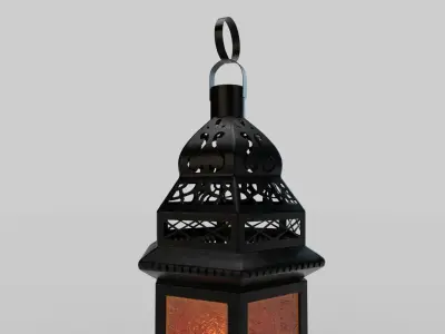 Detailed Islamic Lantern 3D model