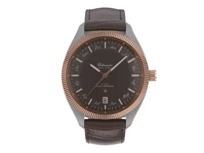 Omega Globemaster Gold 3D model