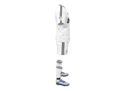 Soccer Clothes Real Madrid 3D model