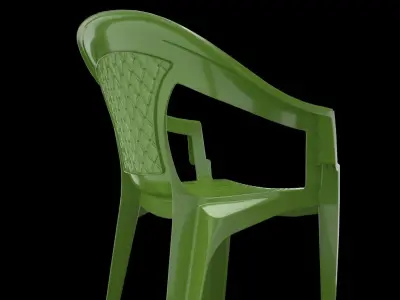 plastic chair 3D model