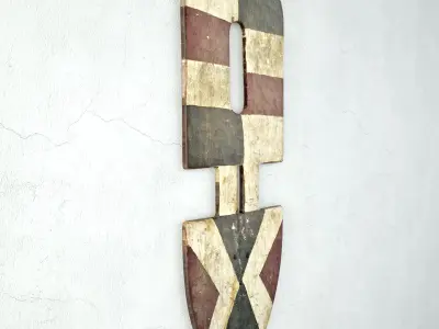 Bedu Plank Mask 3D model