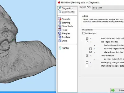 Cute Dog Pendant Silver Gold  Print 3D print model