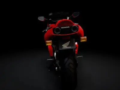 Honda nr750-1994 3D model
