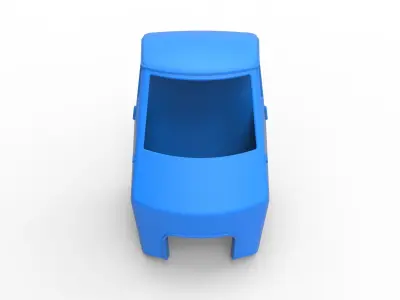 Cab of Ape car proto Scale 1 to 25 3D print model