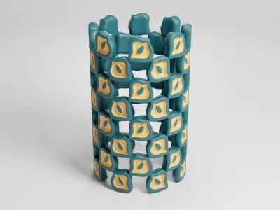 Pen pencil napkin Creative Holder 3D print model