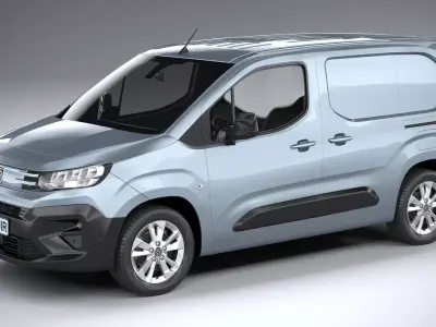 Peugeot Partner 2024 3D model
