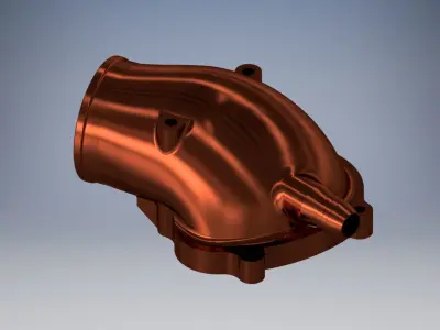 C20xe Powercap 71 mm 20 degree with fitting 20mm 3D print model