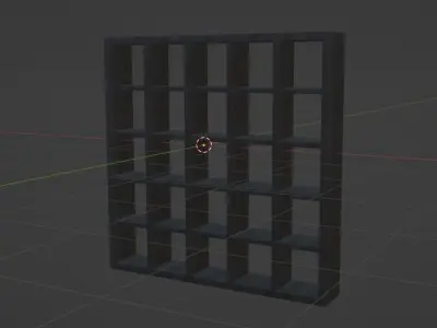 Wooden rack Free 3D model