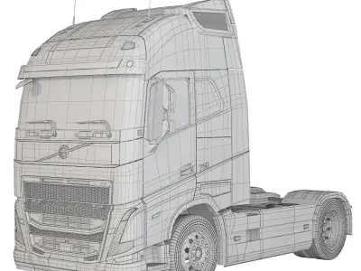 Volvo FH16 4x2 2020 3D model
