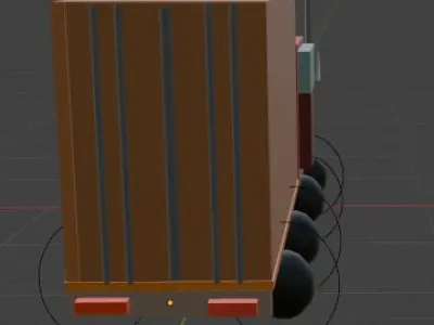 truck 3D print model shop
