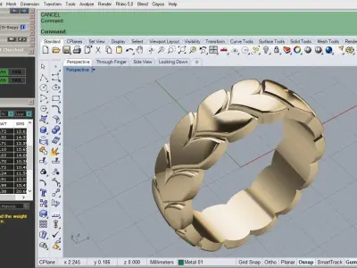 tire ring 3D print model