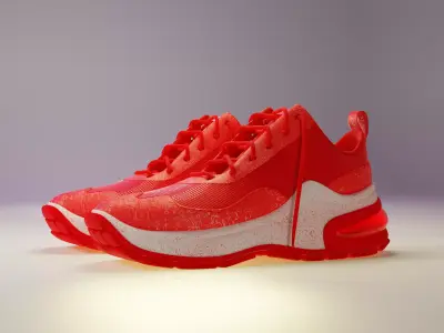 Fashion Sport shoes Free 3D model