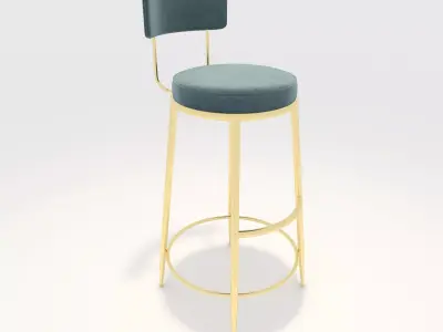 Bar Stool 44 3D model