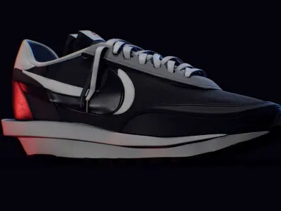 NIKE X SACAI 3D MODEL 3D model