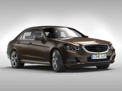 Mercedes Benz E Class 2014  3D model