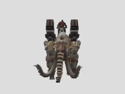 Mecha Elephant 3D model