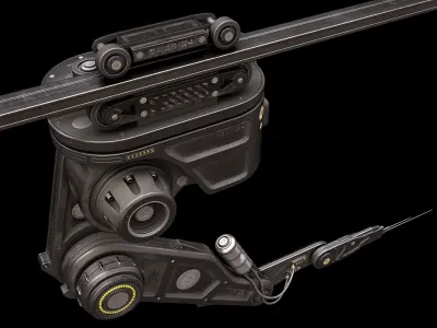 Robotic Arm 04 3D model